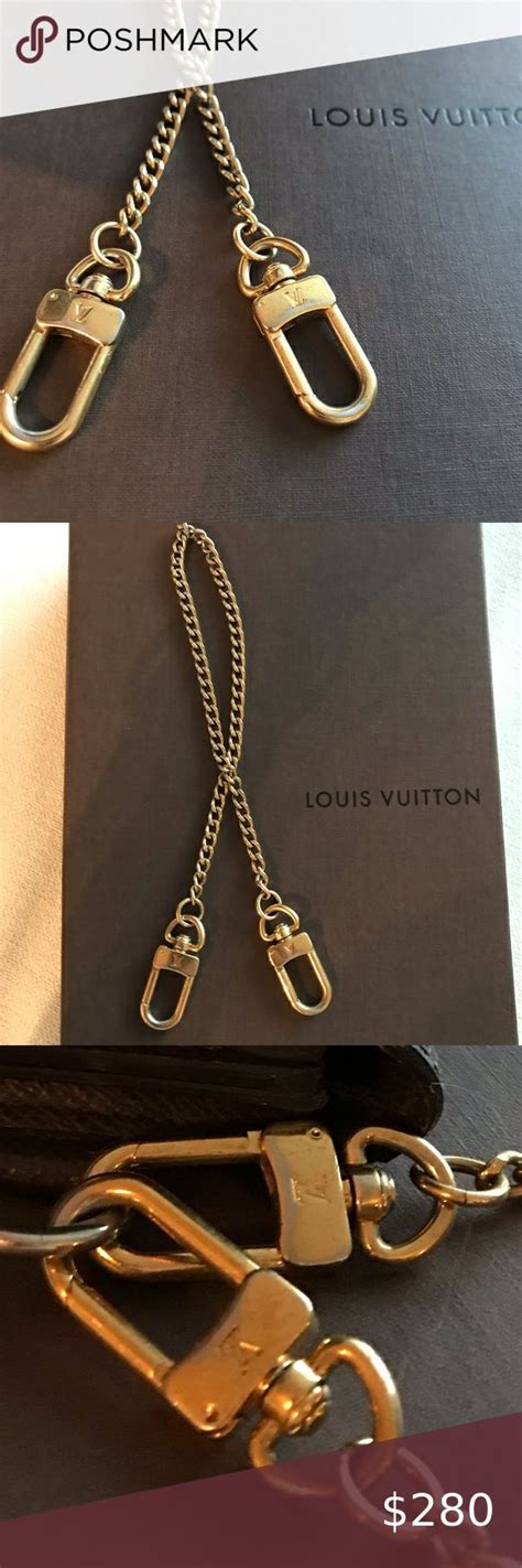 louis vuitton gold strap extender